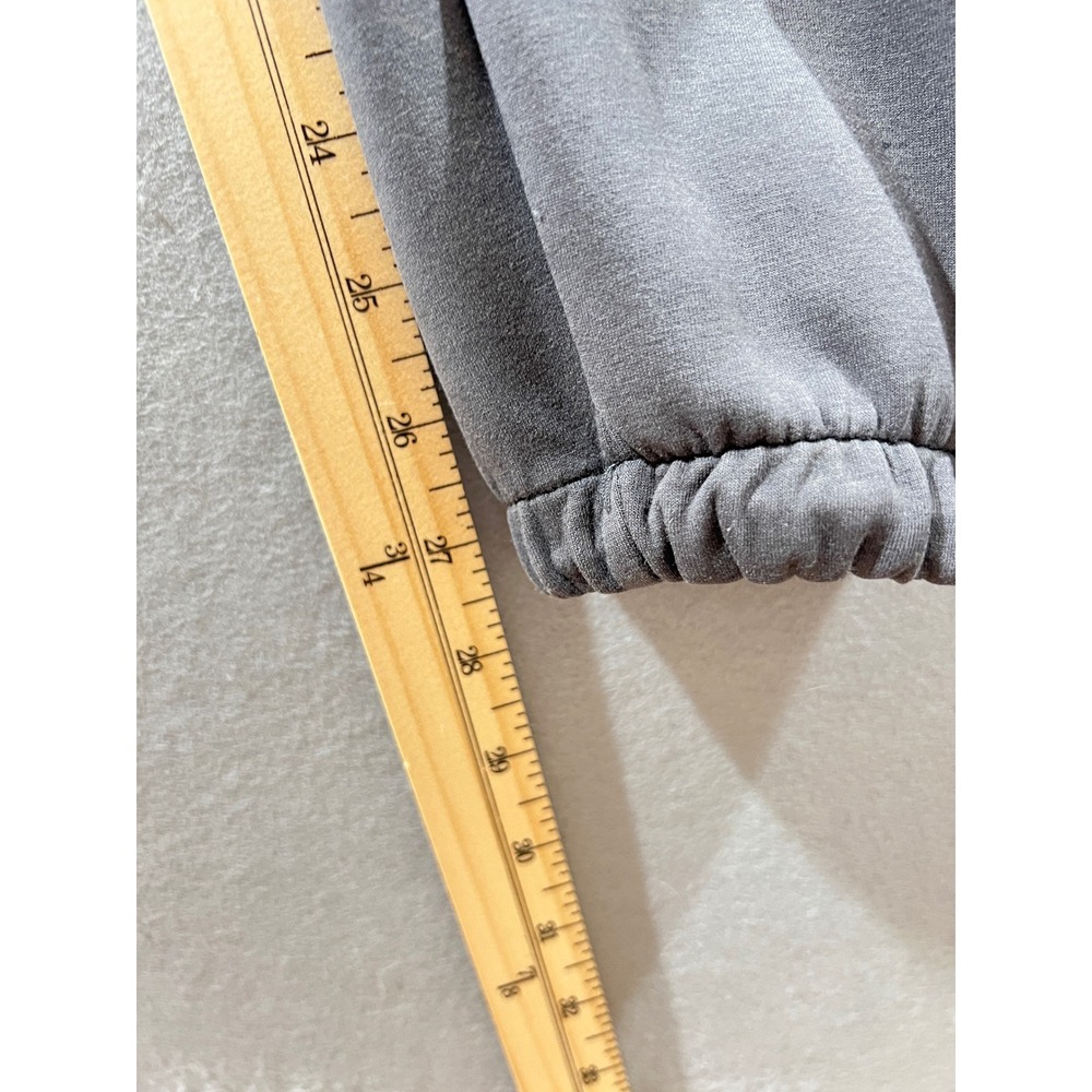 638 | YoungLA Gray Jogger Sweatpants Men's Medium Baggy Cinch Cuff Streetwear - Picture 4 of 10